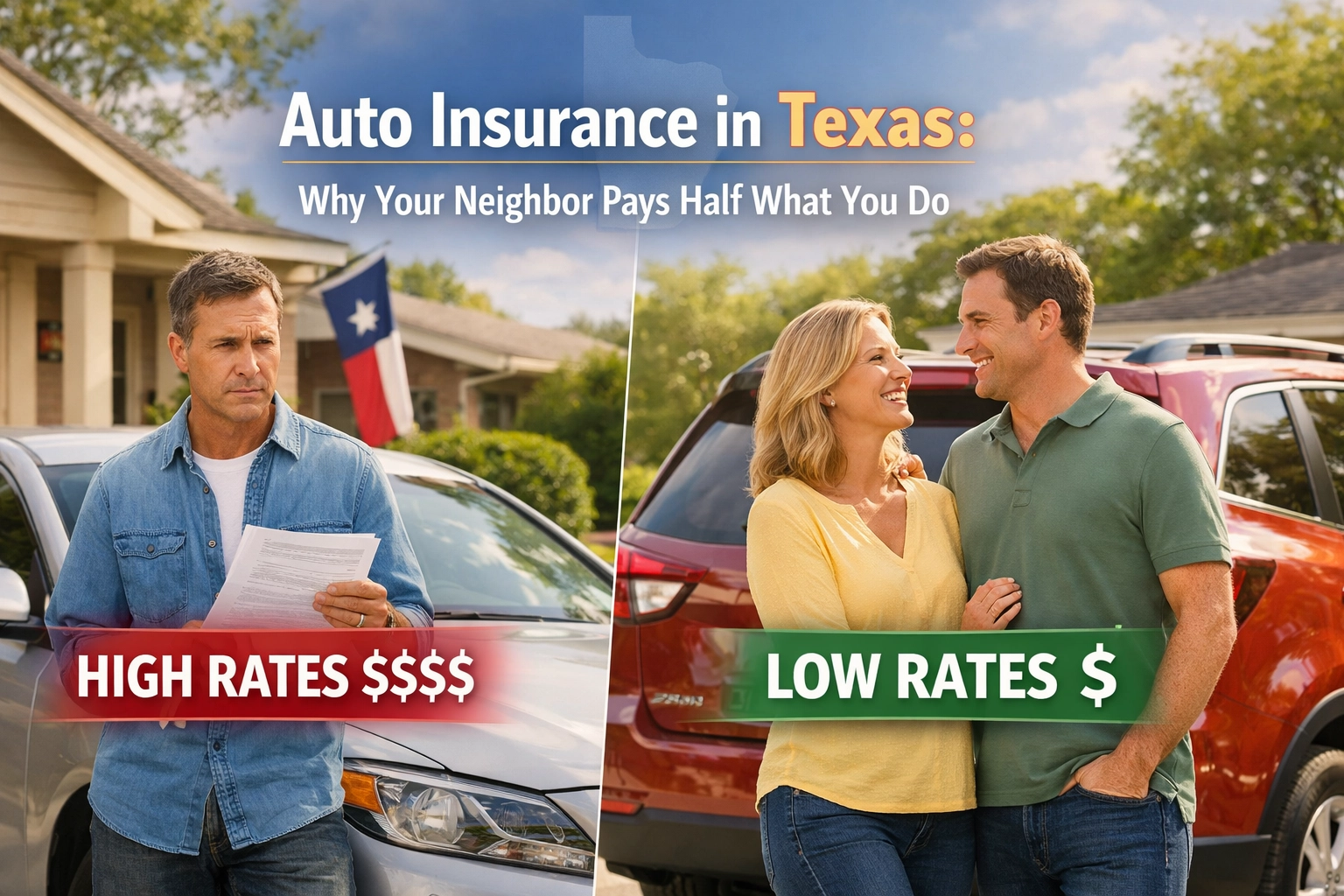 [HERO] Auto Insurance in Texas: Why Your Neighbor Pays Half What You Do