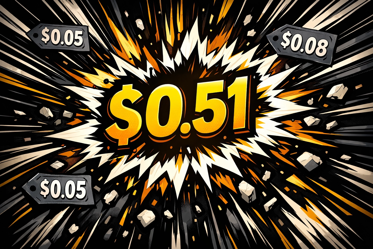 Amazon FBA tiered fee increases visualization showing $0.51 vs $0.08 price impacts in 2026