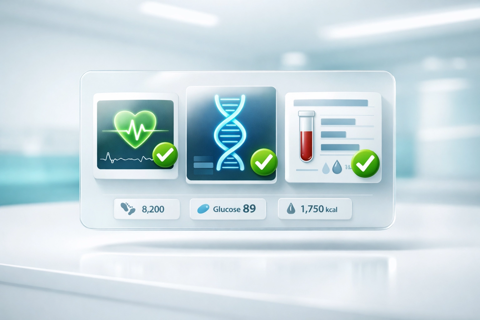 A digital health dashboard tracking metabolic markers for evidence-based weight loss and long-term success.