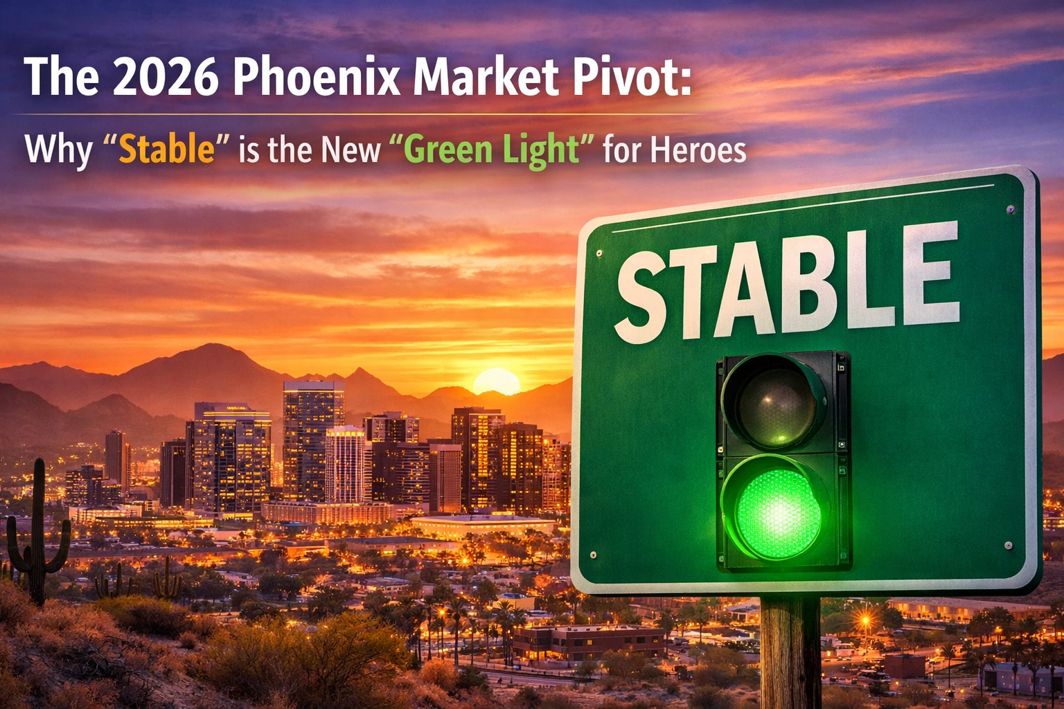 [HERO] The 2026 Phoenix Market Pivot: Why "Stable" is the New "Green Light" for Heroes