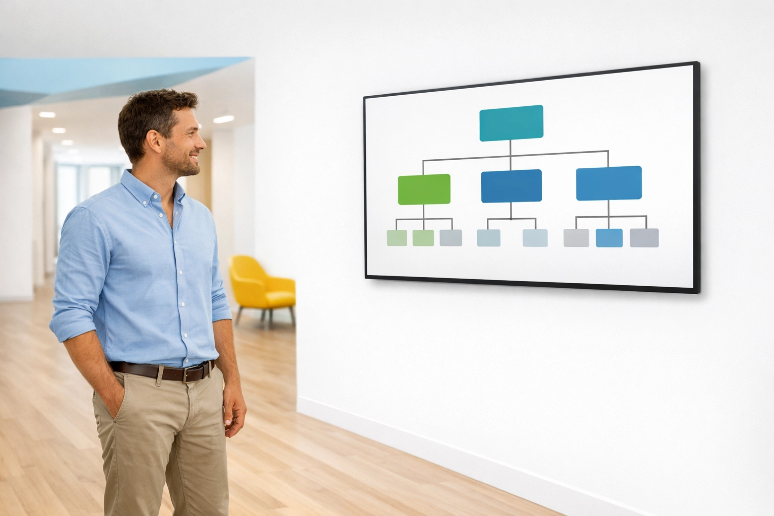 Fundraising manager monitoring donor engagement metrics on a digital dashboard for optimization.