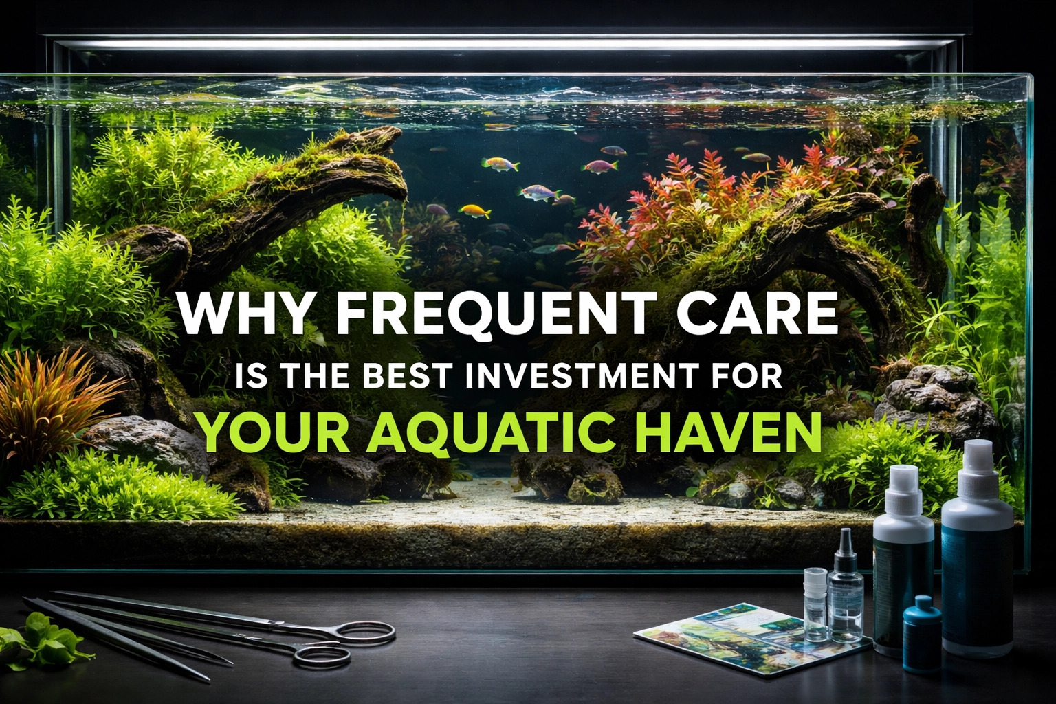 [HERO] Why Frequent Care is the Best Investment for Your Aquatic Haven
