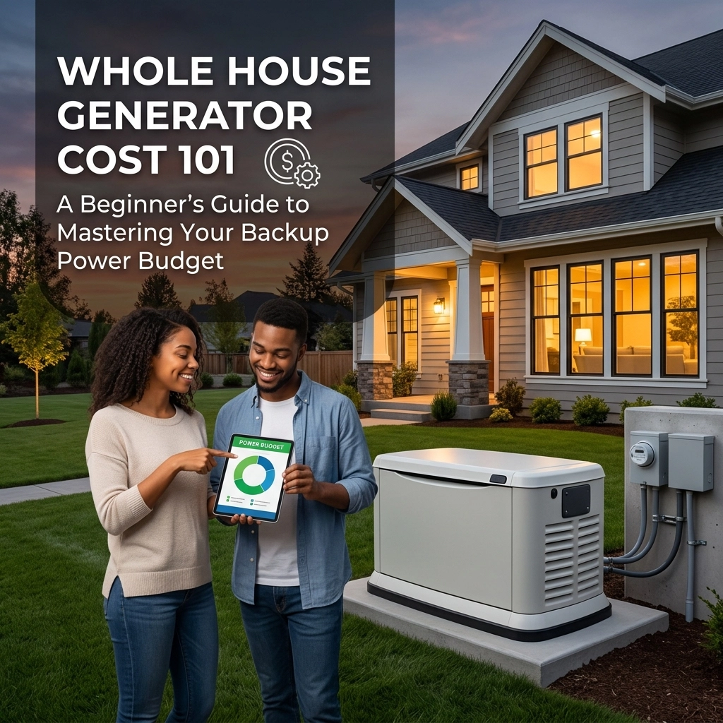 [HERO] Whole House Generator Cost 101: A Beginner’s Guide to Mastering Your Backup Power Budget