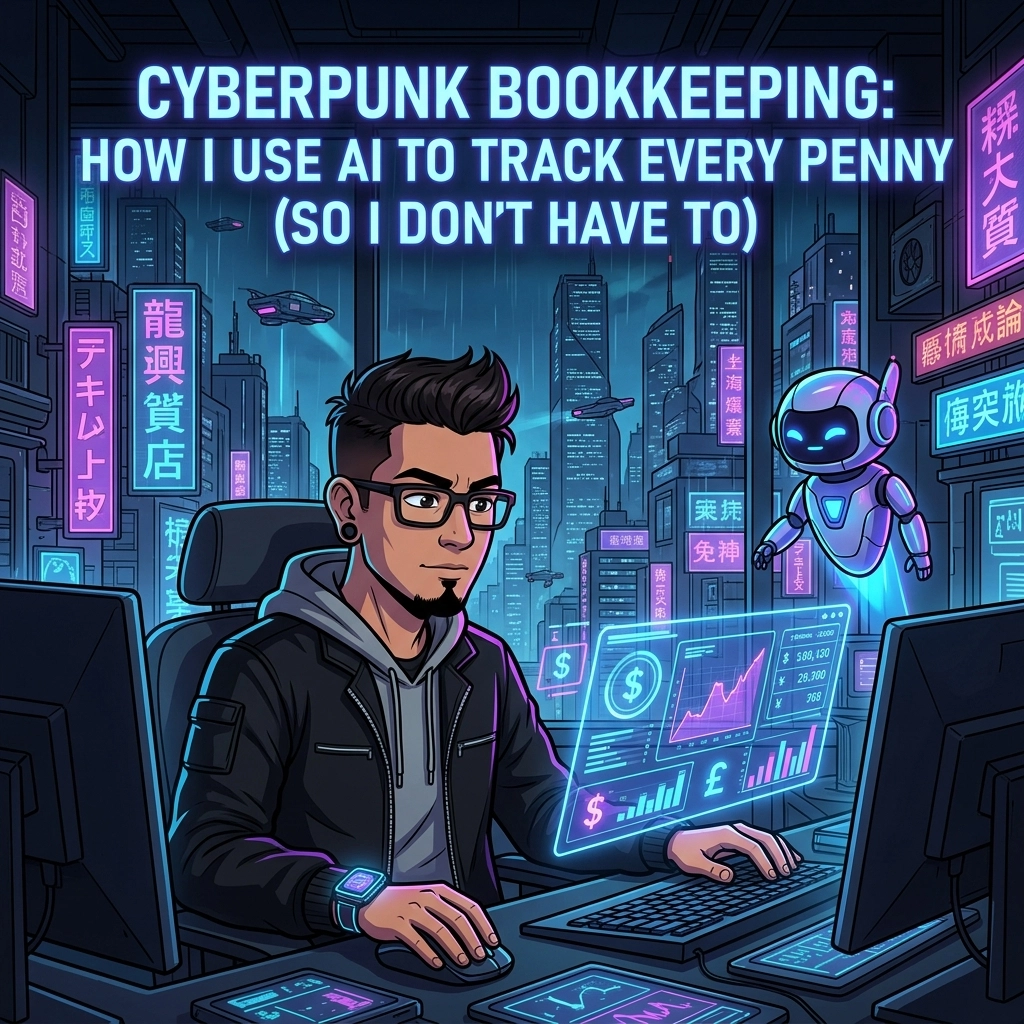[HERO] Cyberpunk Bookkeeping: How I Use AI to Track Every Penny (So I Don
