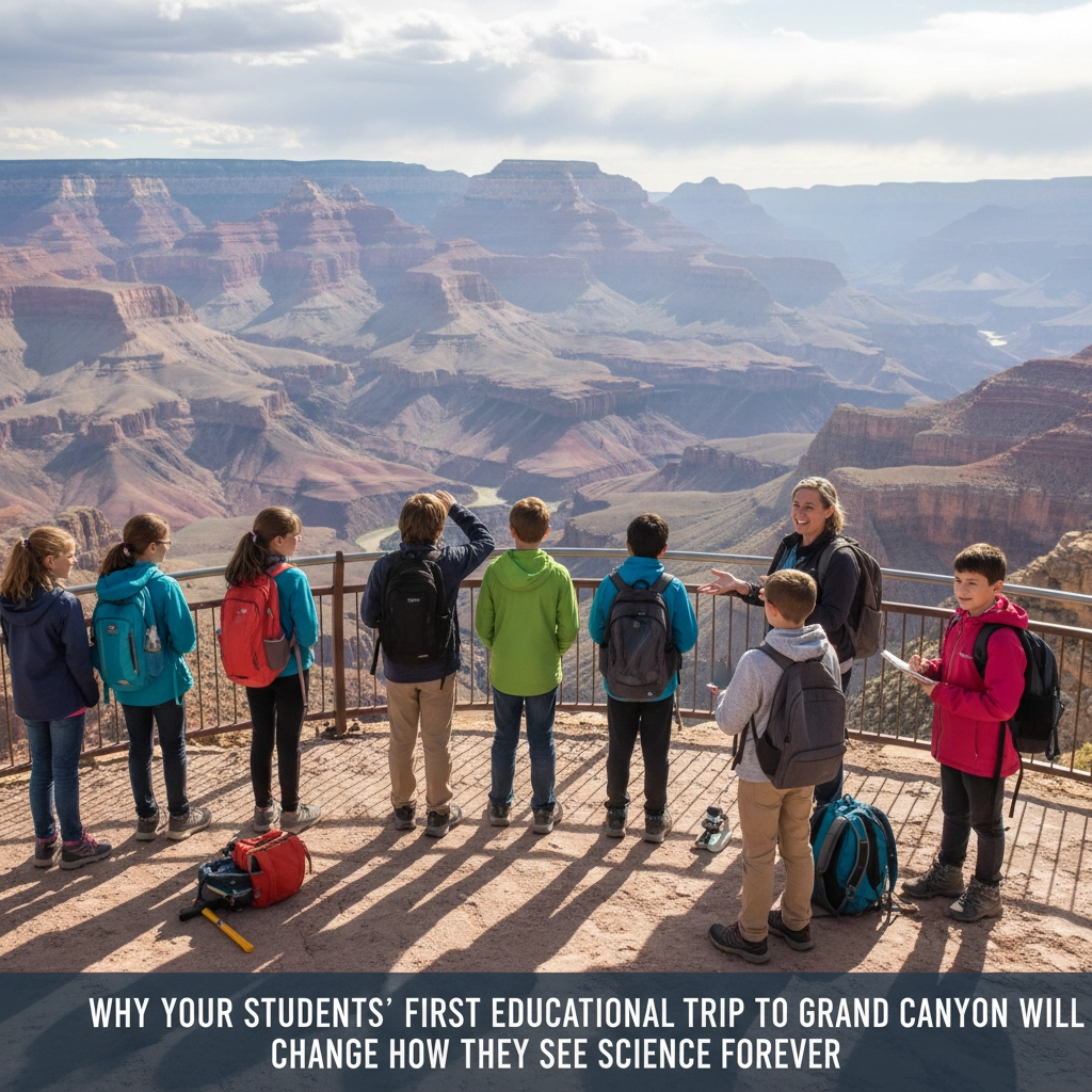 Why Your Students' First Educational Trip to Grand Canyon Will Change How They See Science Forever