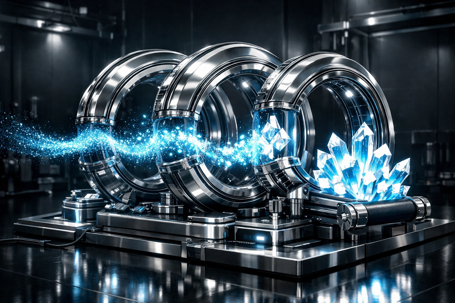 Technological structure transforming customer data into crystalized innovation and growth