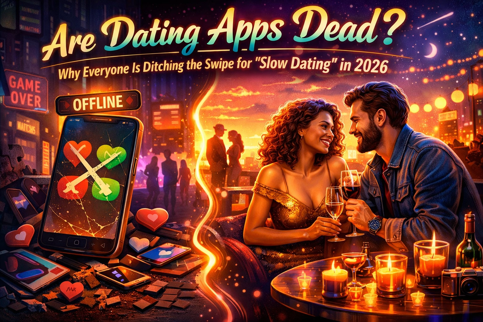 [HERO] Are Dating Apps Dead? Why Everyone Is Ditching the Swipe for 