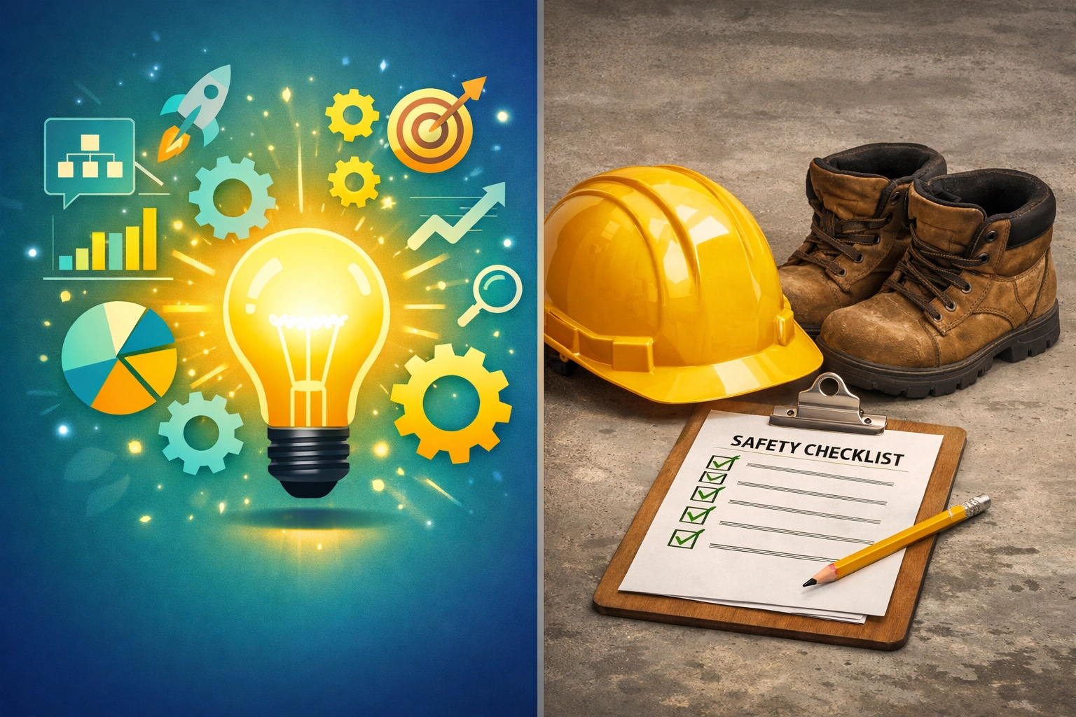 Balancing workplace safety innovation with daily safety protocols and equipment