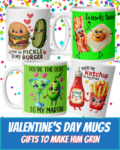 Romantic food pun mug for him