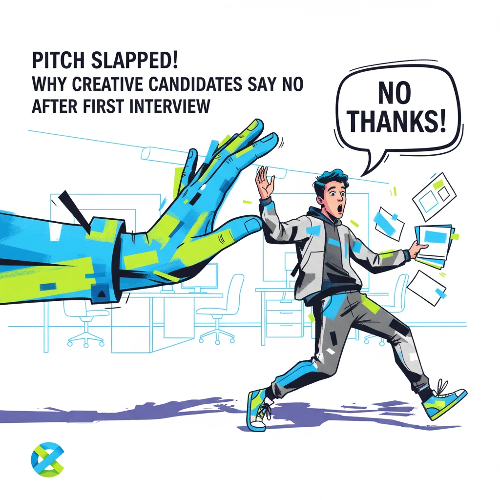 Pitch Slapped! Why Creative Candidates Say No After First Interview