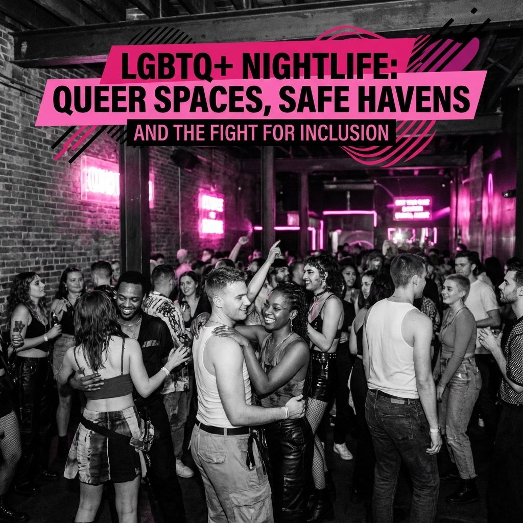LGBTQ+ Nightlife: Queer Spaces, Safe Havens, and the Fight for Inclusion