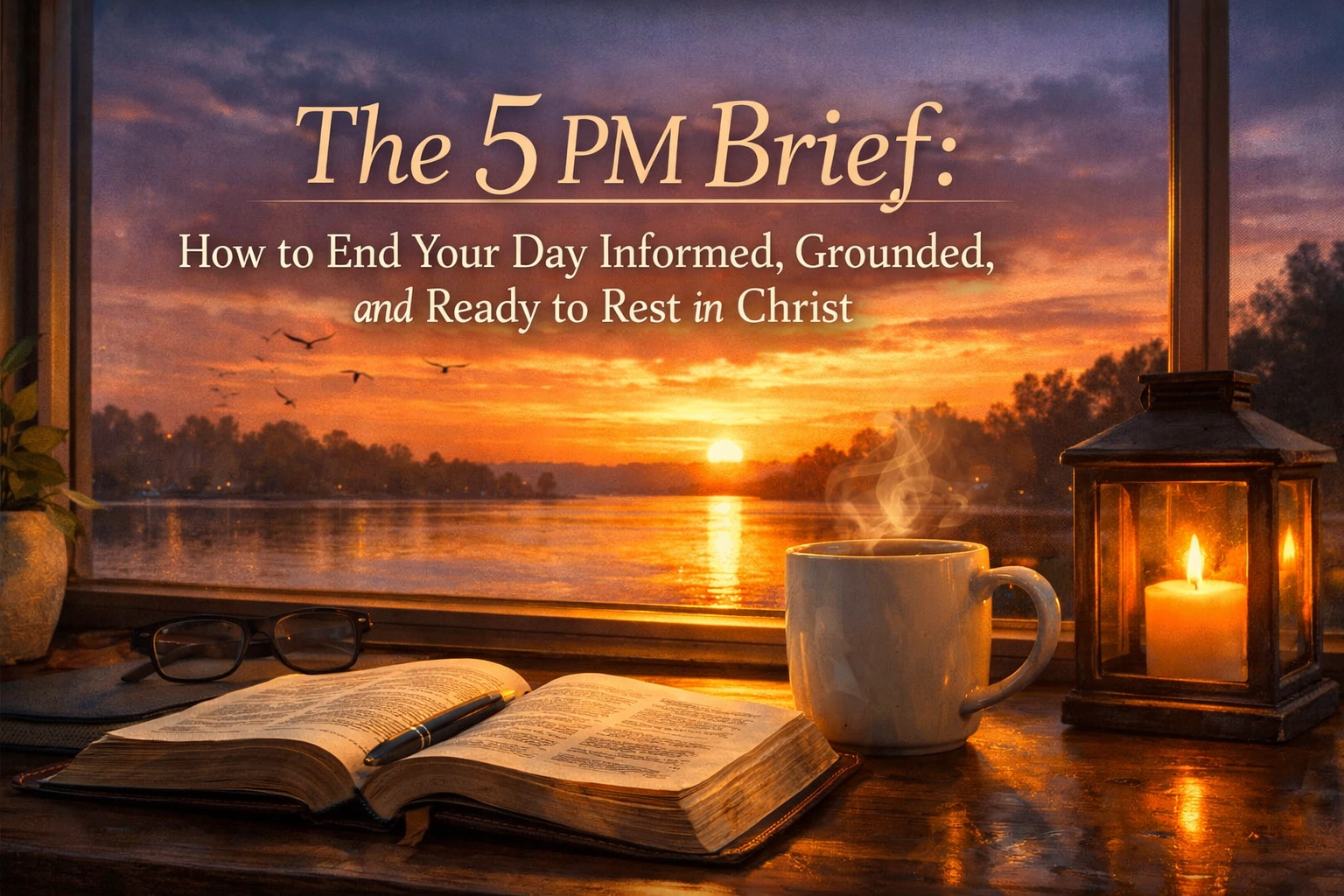 [HERO] The 5 PM Brief: How to End Your Day Informed, Grounded, and Ready to Rest in Christ