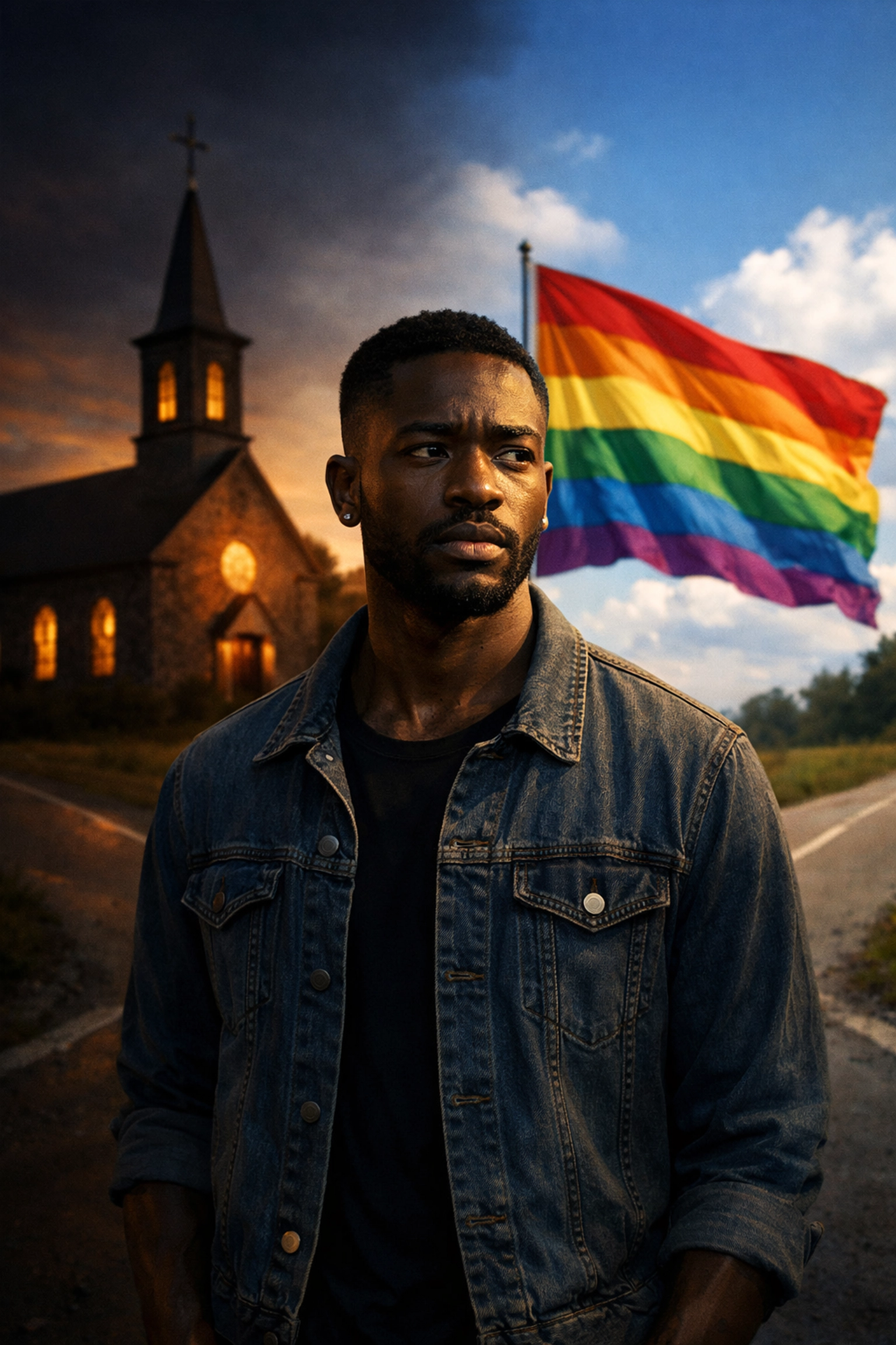 Black gay man torn between traditional faith and LGBTQ+ identity
