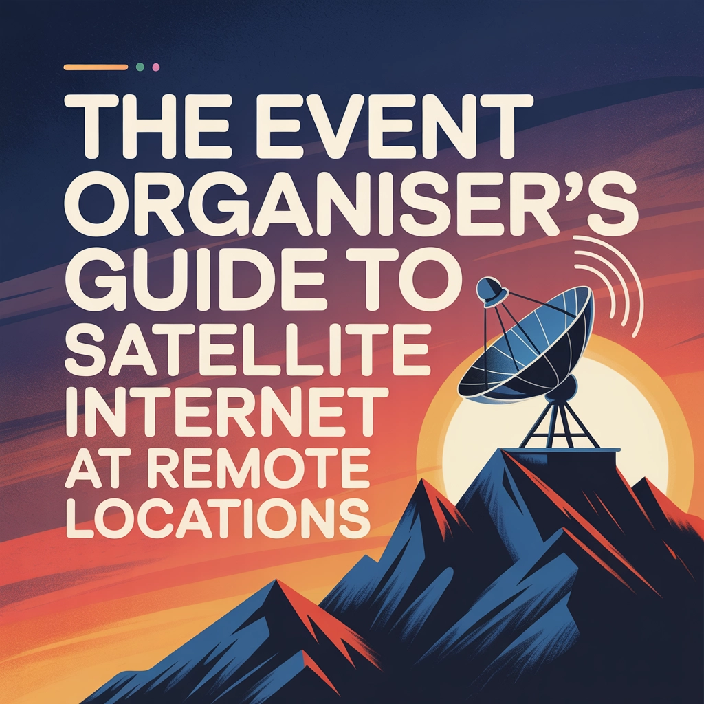 The Event Organiser's Guide to Satellite Internet at Remote Locations