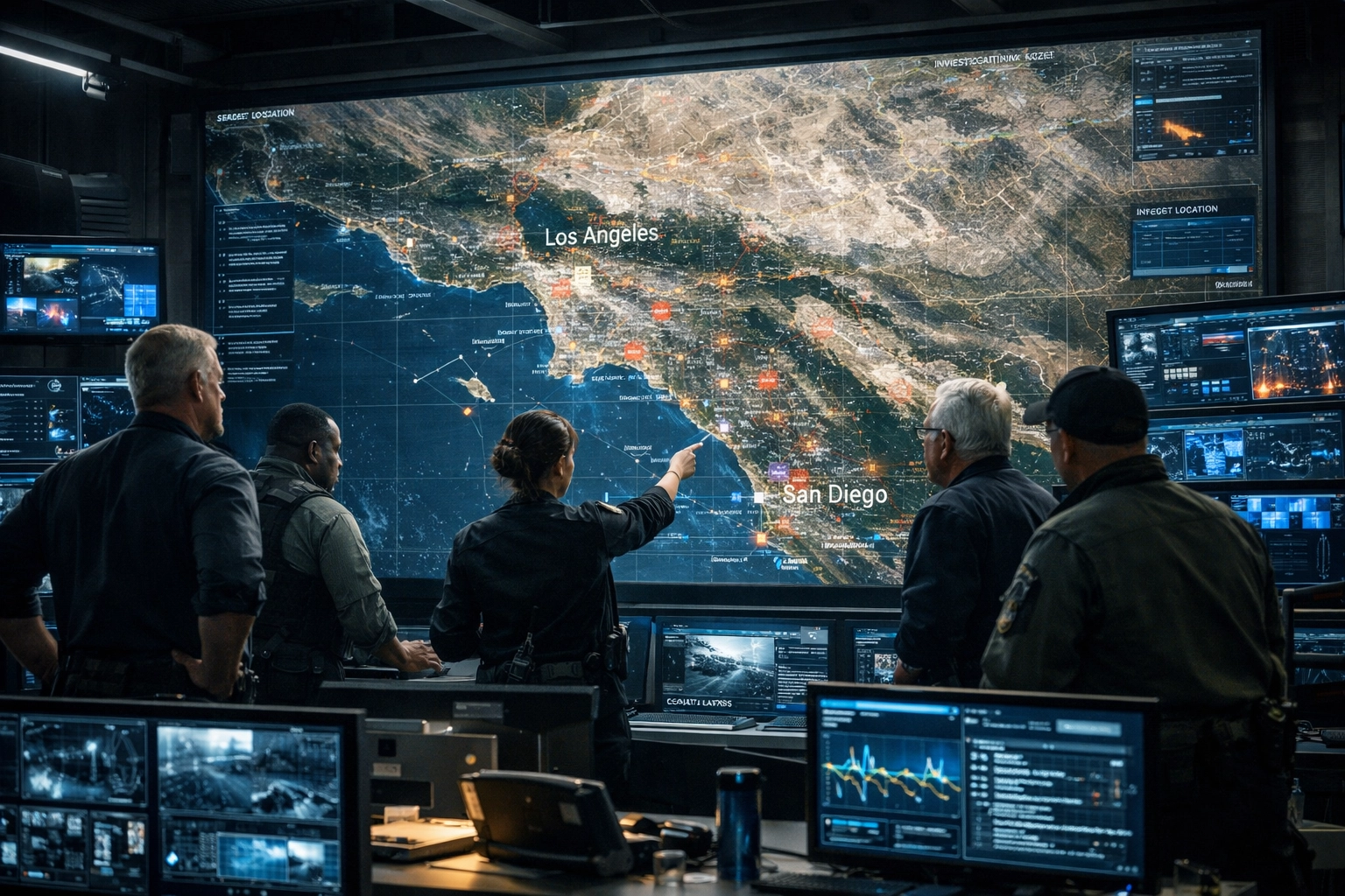 Veteran-led OSINT investigators in California using advanced technology for corporate compliance mapping.