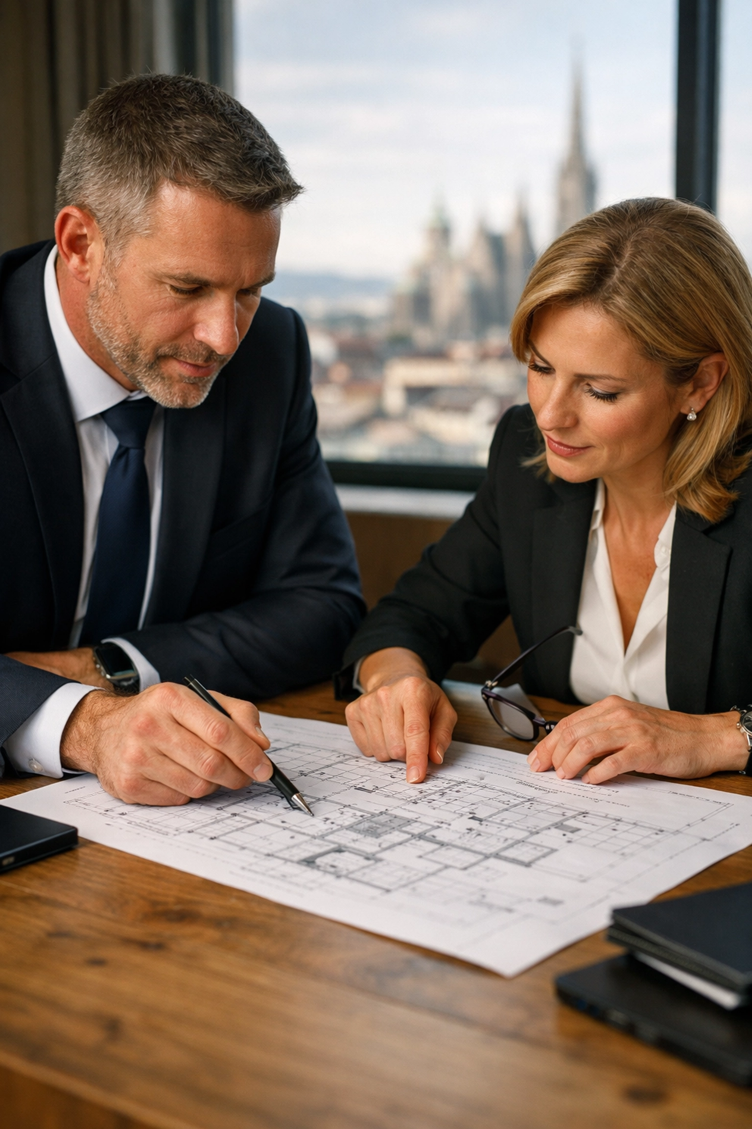 Professionelle Sicherheitsberatung in Wien für Objektschutz und strategische Firmenabsicherung.