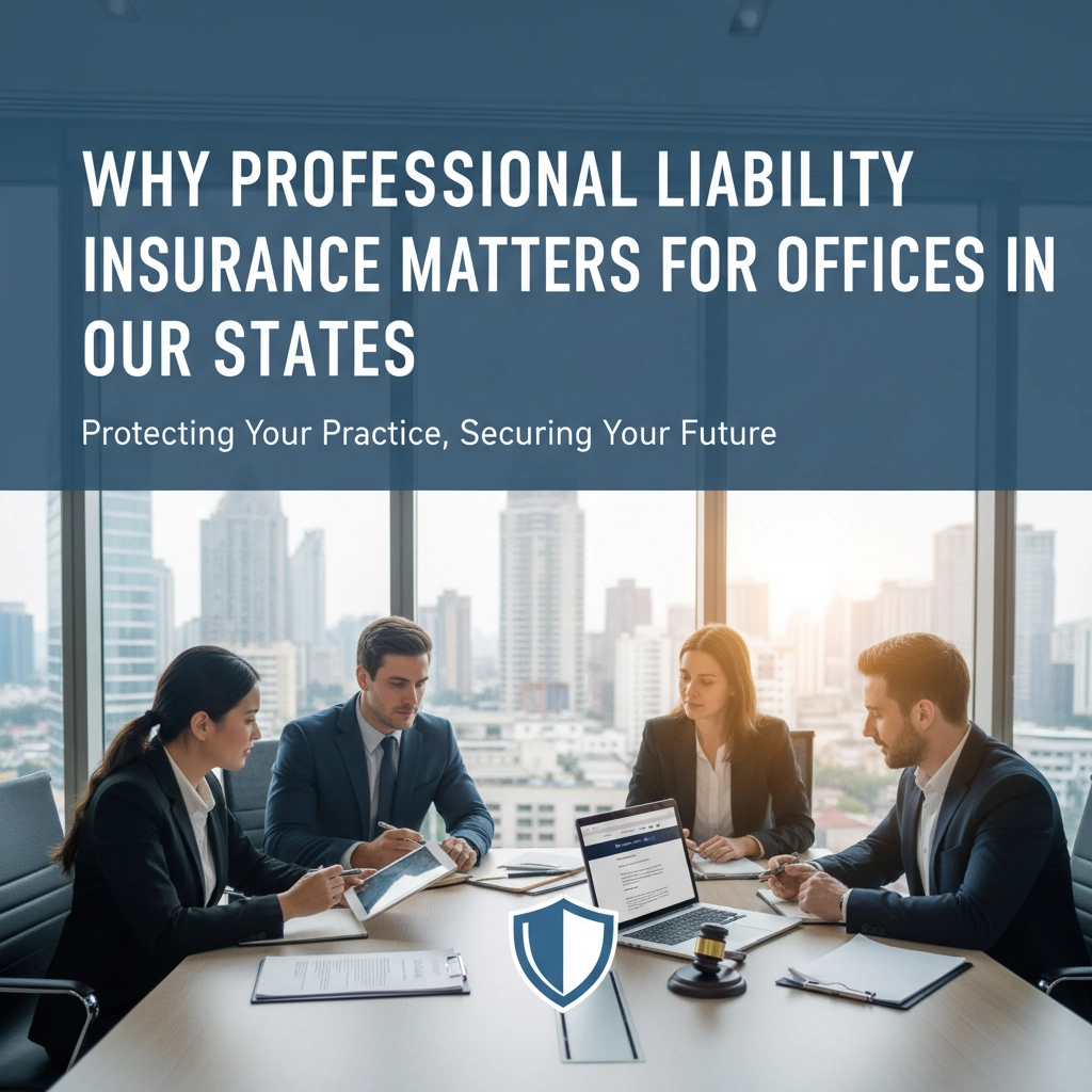 Why Professional Liability Insurance Matters for Offices in Our States