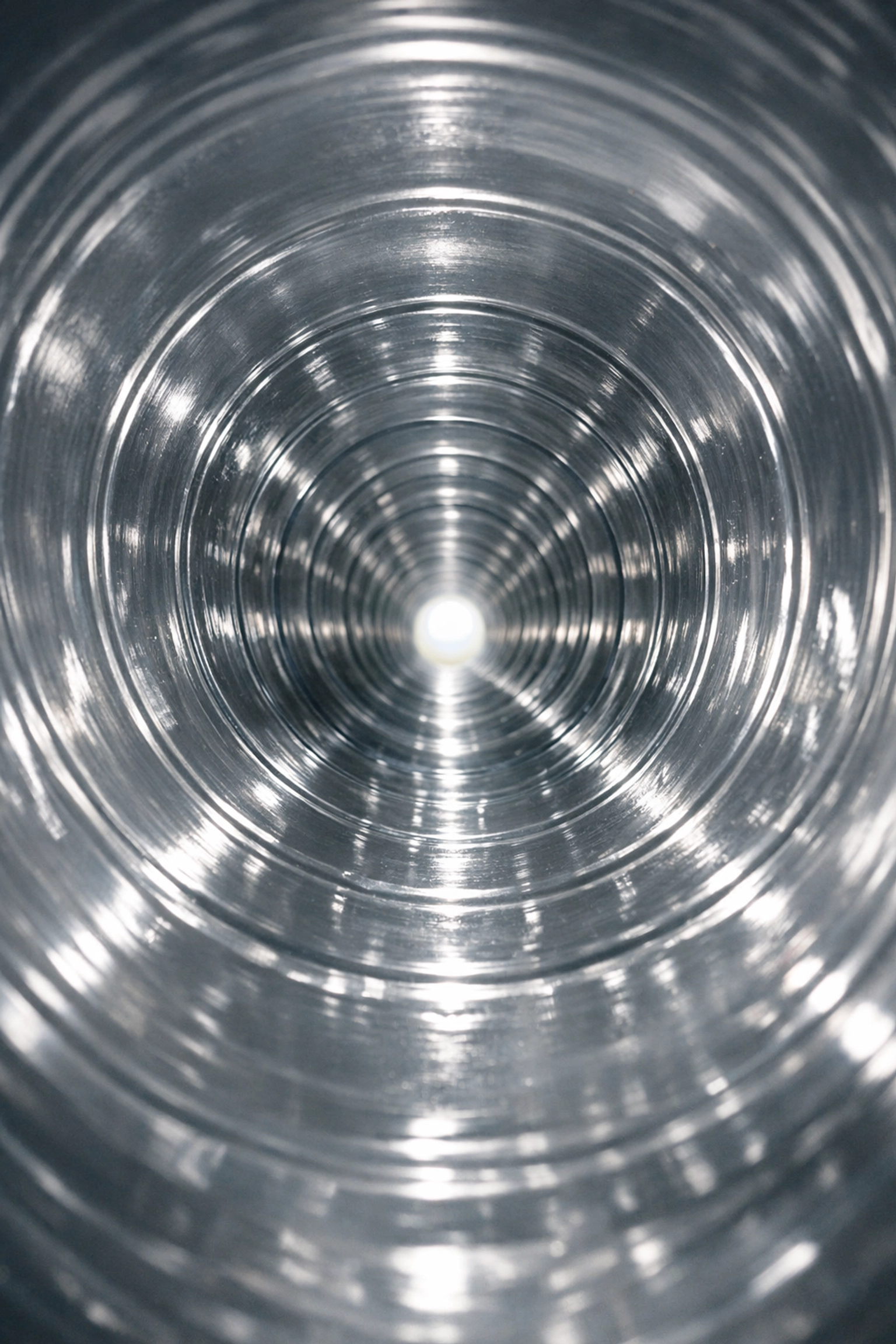 Smooth, durable interior of a rehabilitated sewer pipe after a successful UV liner installation by Denver Sewer Pros.