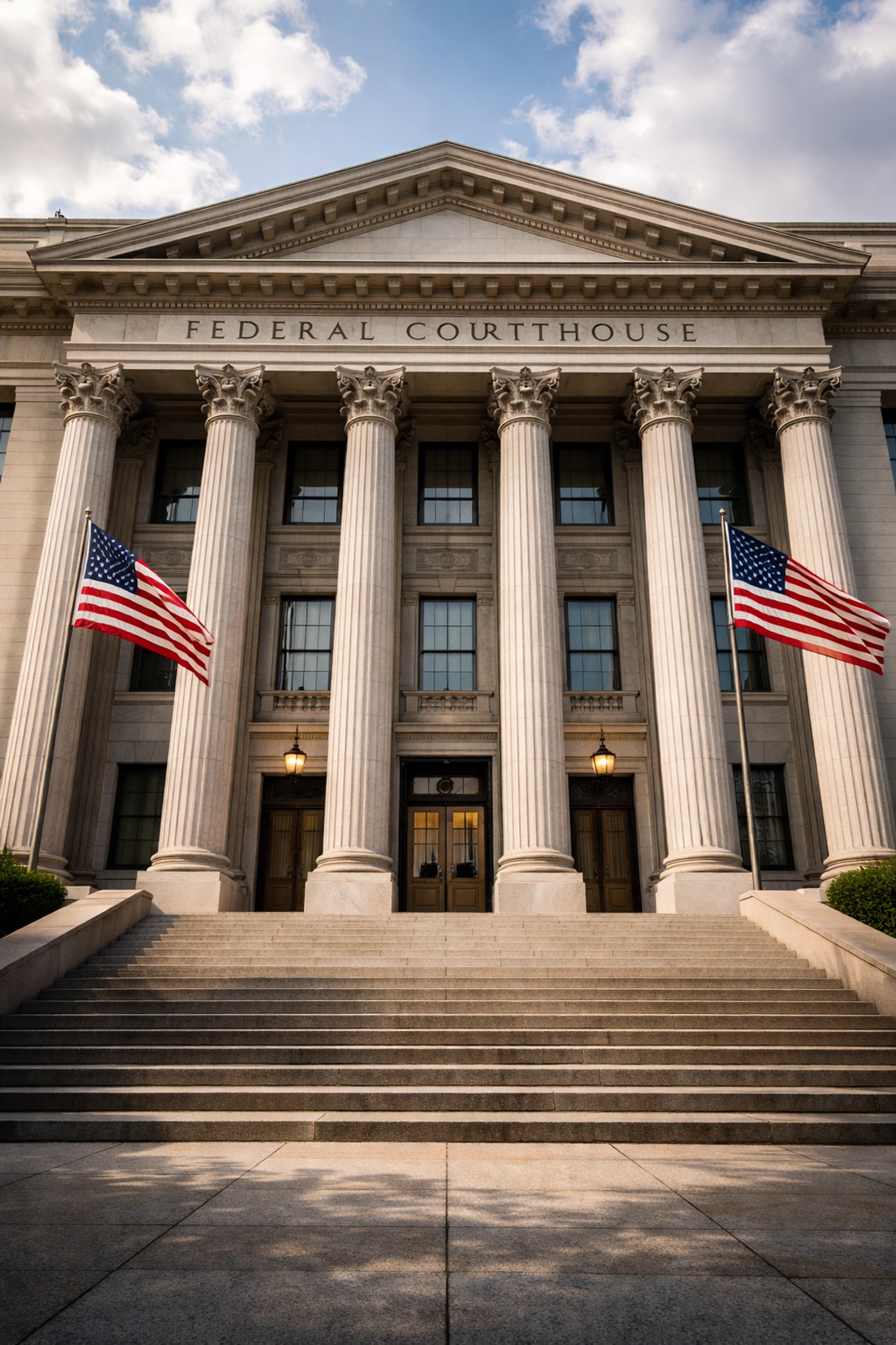 Federal courthouse building represents Rocket Mortgage CFPB lawsuit dismissal and regulatory authority.