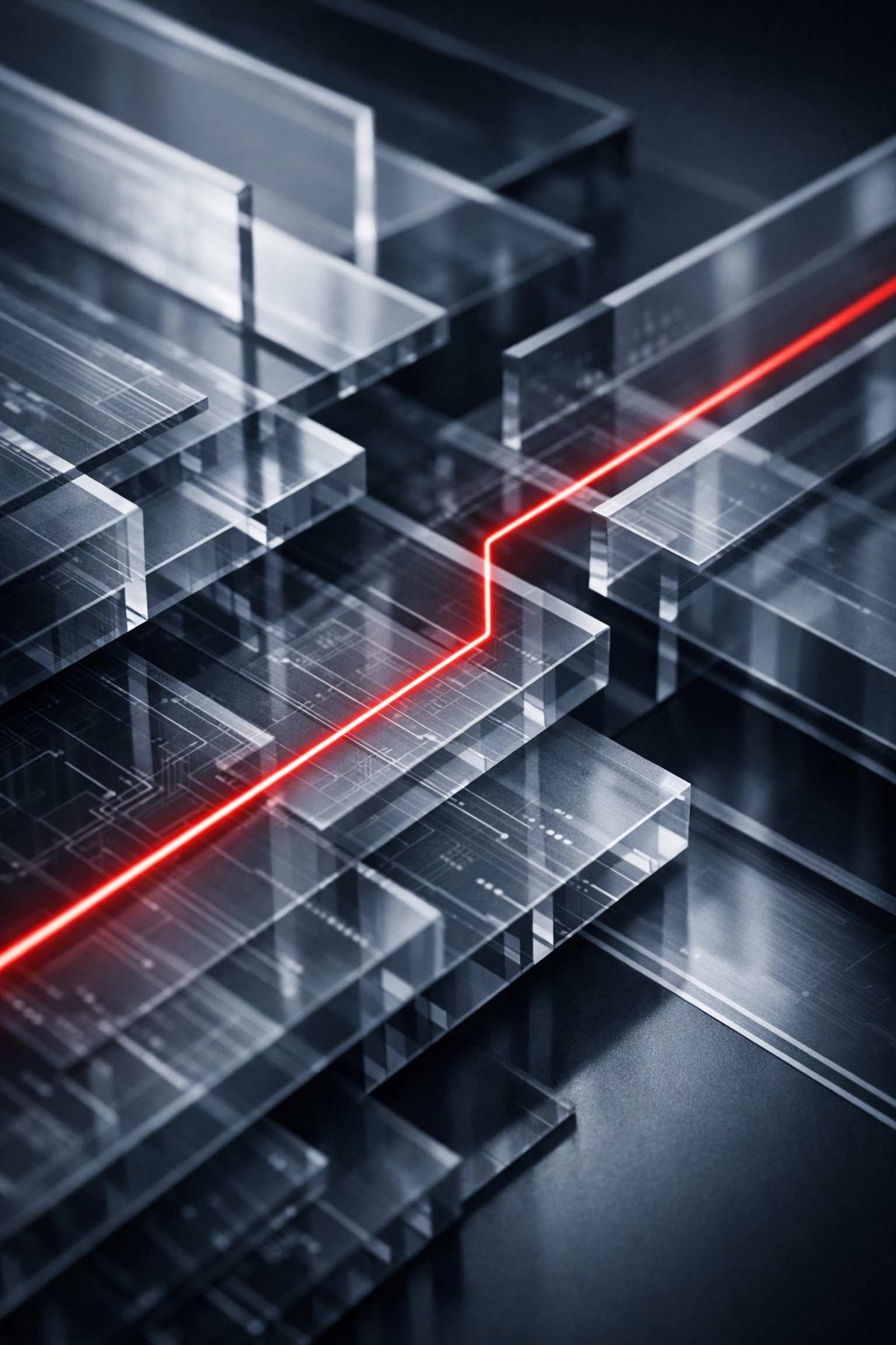 Geometric representation of the red thread of expertise and technical assurance in cyber defense.