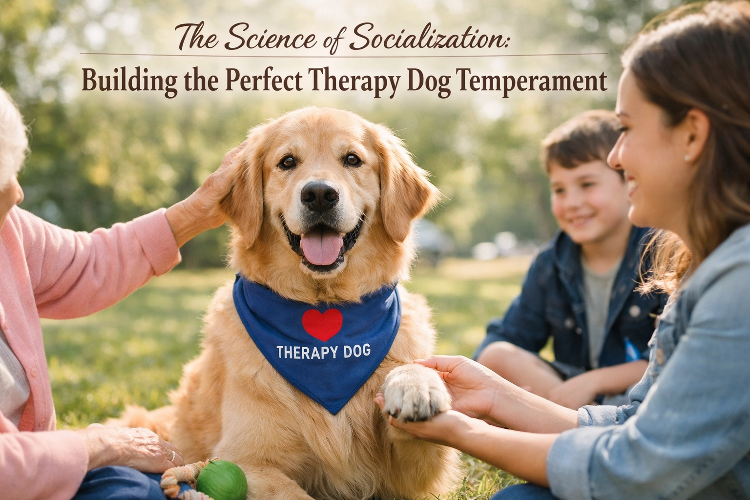 [HERO] The Science of Socialization: Building the Perfect Therapy Dog Temperament