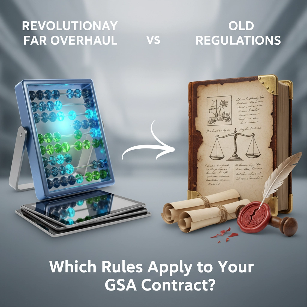 Revolutionary FAR Overhaul vs. Old Regulations: Which Rules Apply to Your GSA Contract?