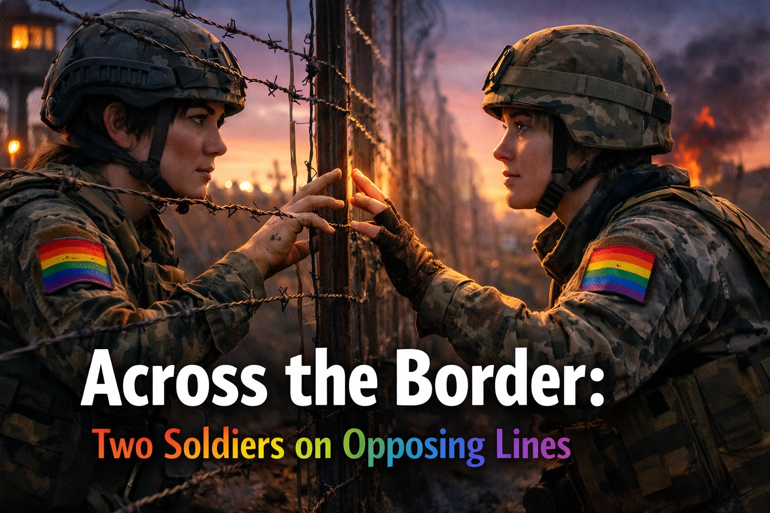 Across the Border: Two Soldiers on Opposing Lines