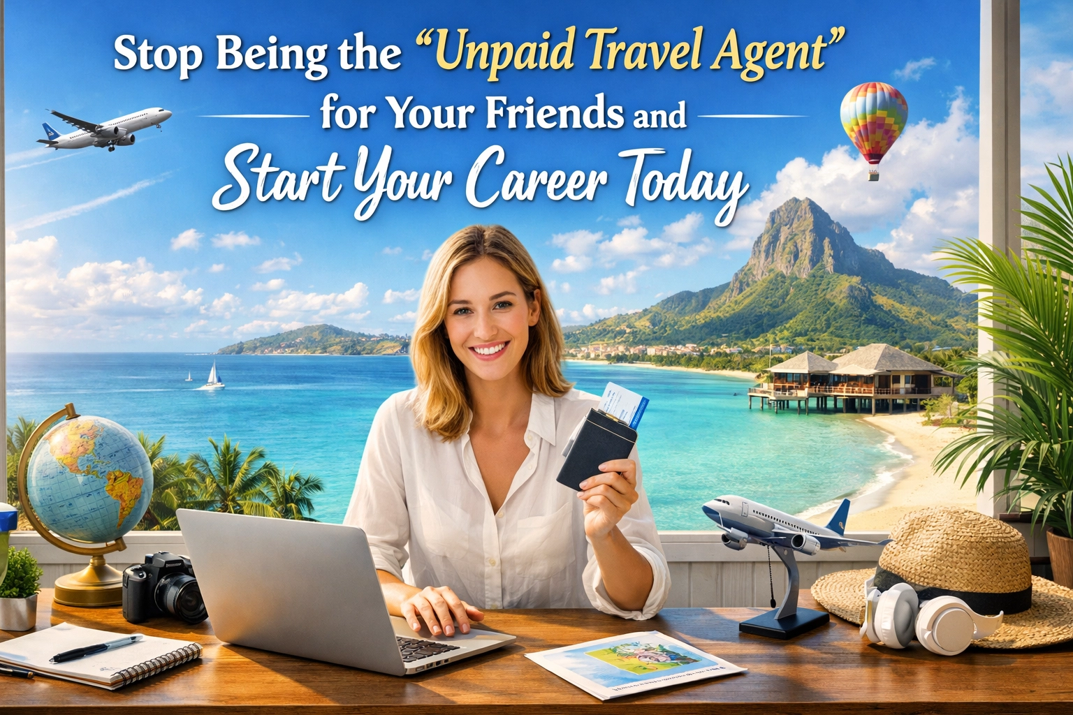 [HERO] Stop Being the 'Unpaid Travel Agent' for Your Friends and Start Your Career Today