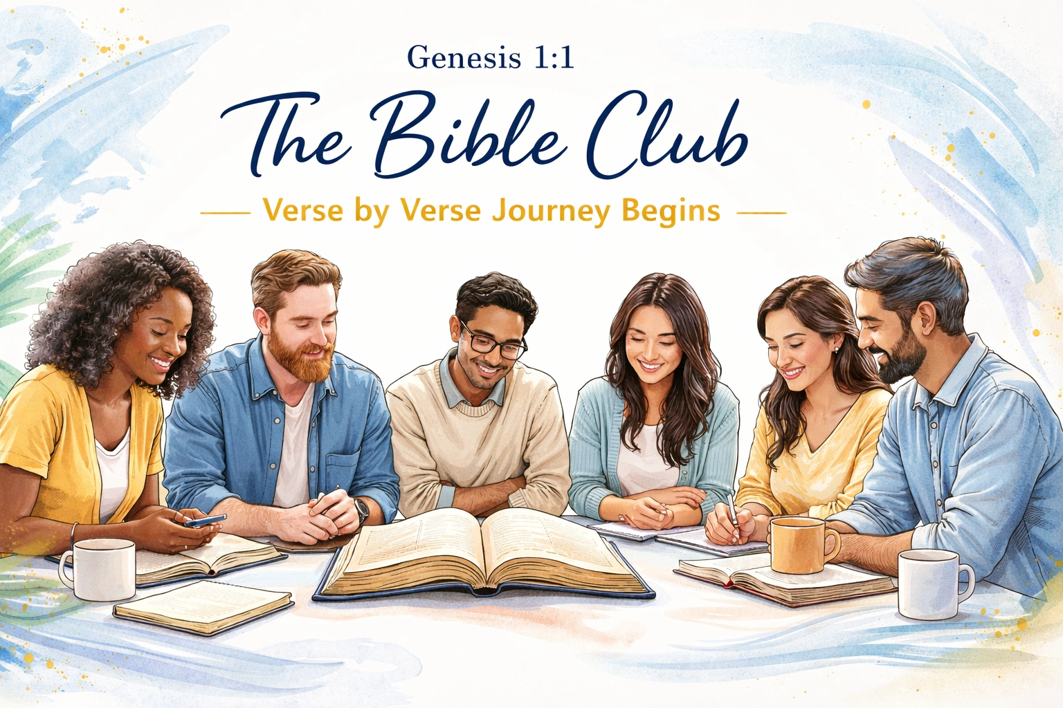 [HERO] Genesis 1:1 : The Bible Club: Verse by Verse Journey Begins