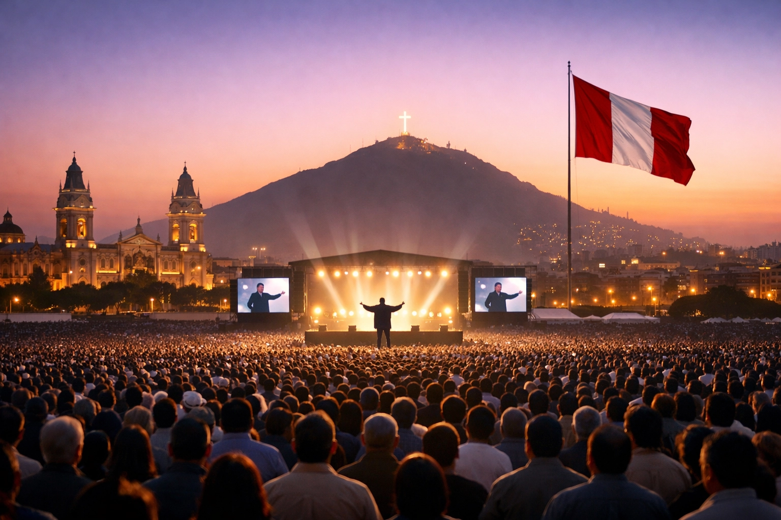 [HERO] A Great Harvest: 90,000 Gather for Message of Hope in Lima, Peru