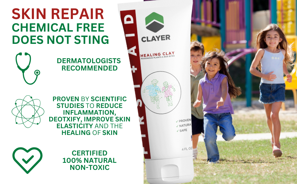 CLAYER Healing Clay Tube at Playground