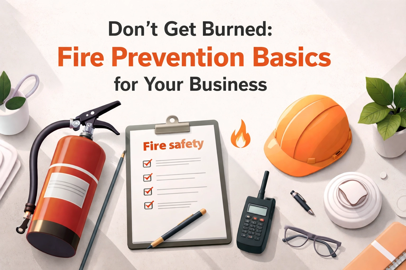 [HERO] Don't Get Burned: Fire Prevention Basics for Your Business