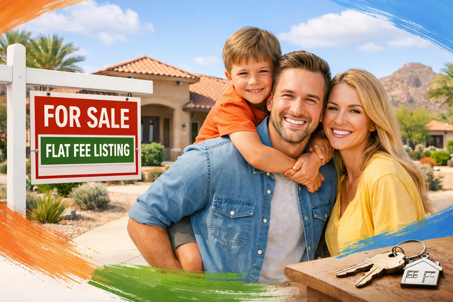 [HERO] Flat Fee Listing in Buckeye, Goodyear & Avondale: The Simple Trick to Save $15,000+ on Your Home Sale