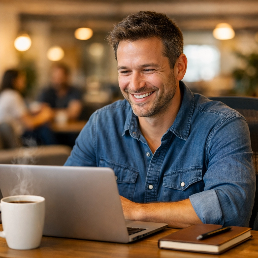 Employee experiencing the human impact of a successful ServiceNow implementation partner strategy.