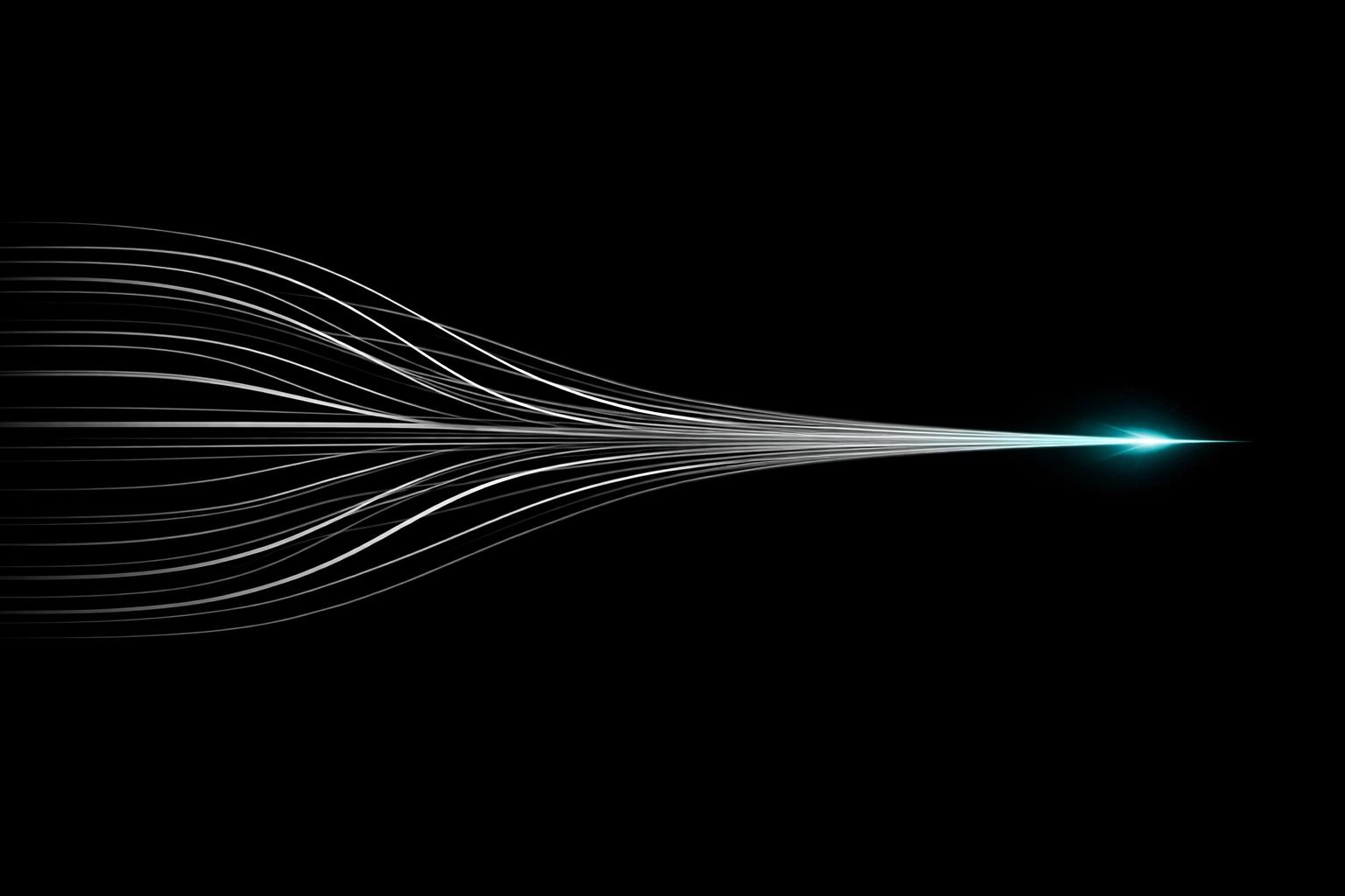 Abstract data visualization of a streamlined sales pipeline for efficient startup growth and lead generation.