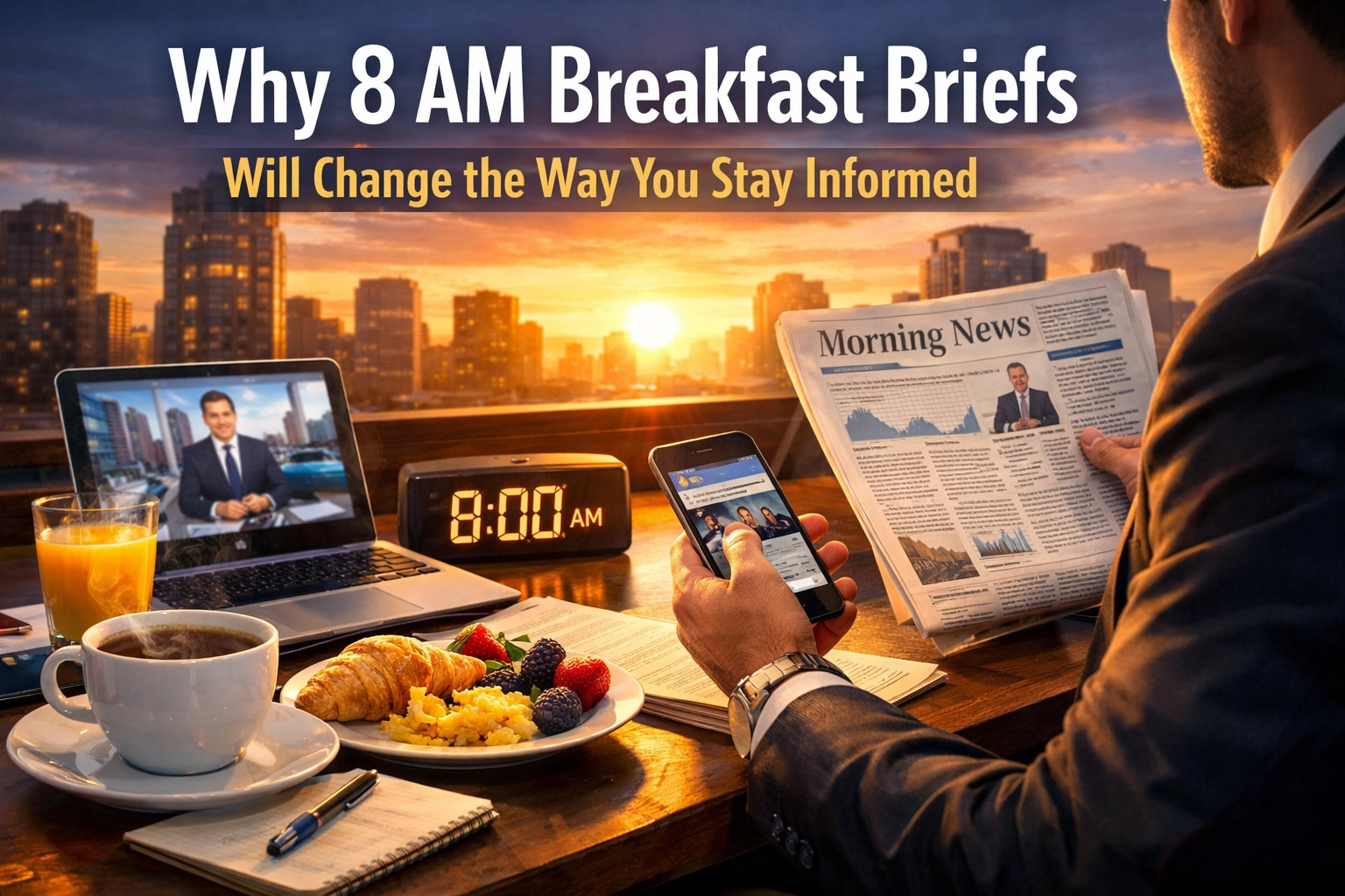 [HERO] Why 8 AM Breakfast Briefs Will Change the Way You Stay Informed