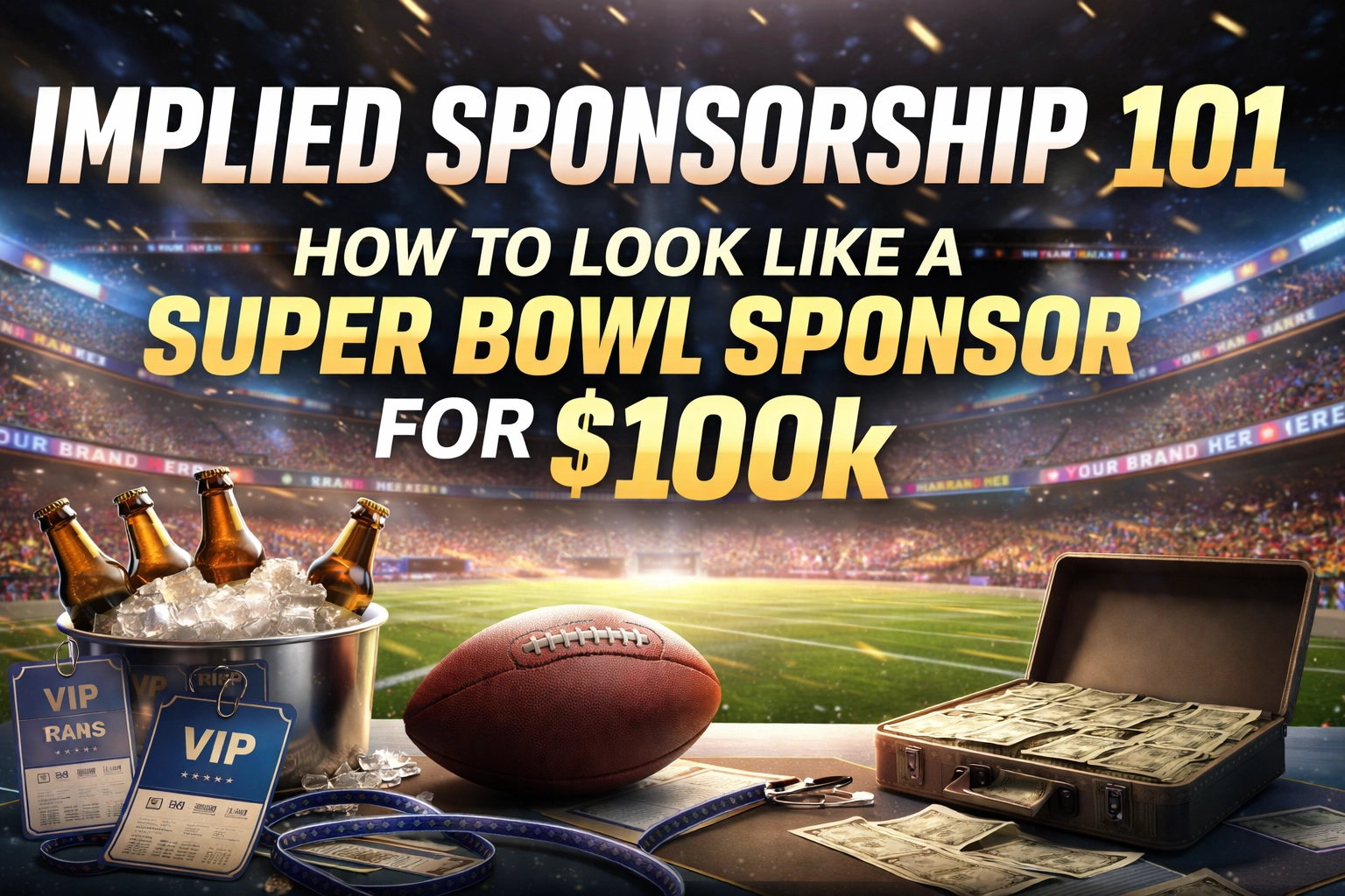 Implied Sponsorship 101: How to Look Like a Super Bowl Sponsor for $100k