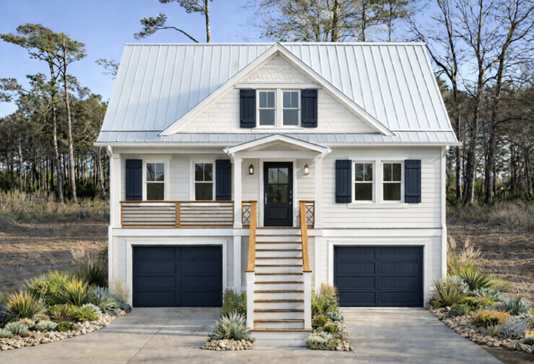 Coastal North Carolina Custom-Built Home