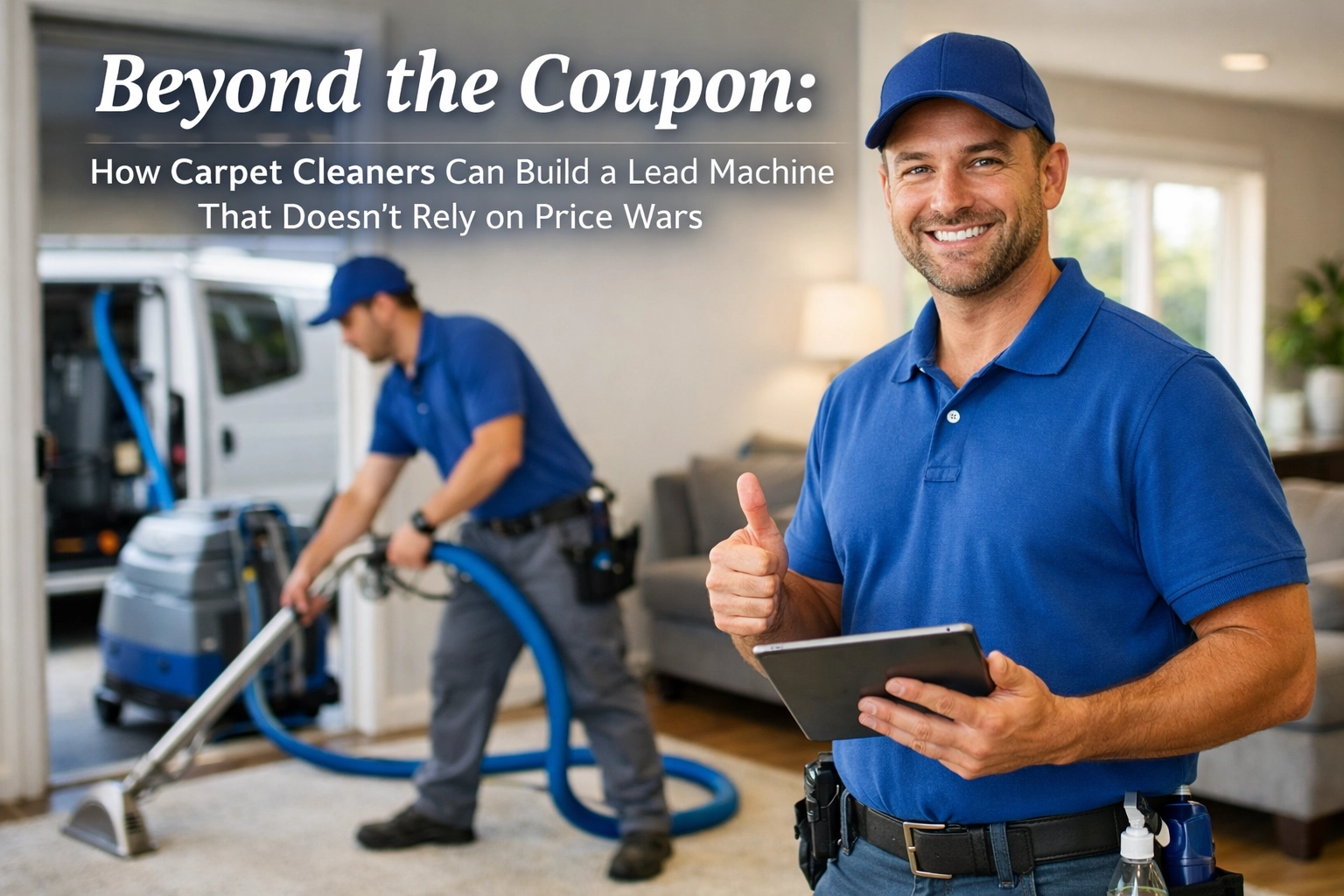 Beyond the Coupon: How Carpet Cleaners Can Build a Lead Machine That Doesn't Rely on Price Wars
