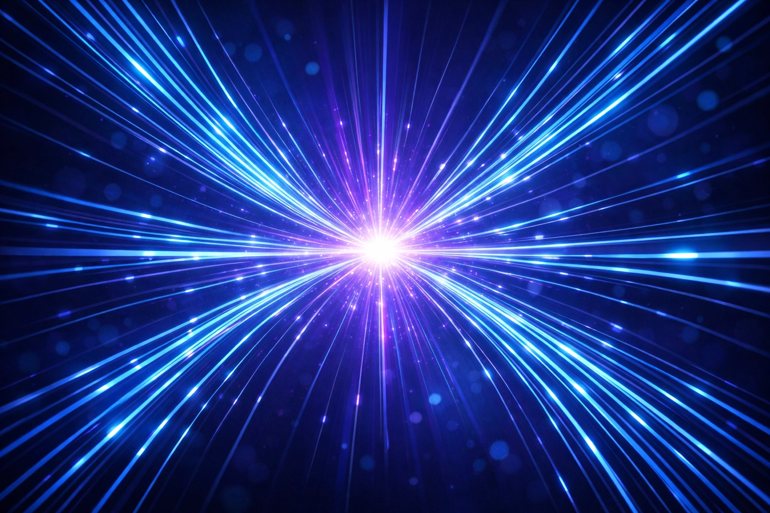 A central digital hub illustrating how an AI voice agent handles multiple simultaneous calls for a small business.