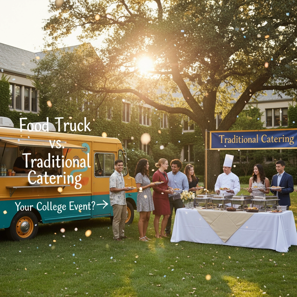 Food Truck vs. Traditional Catering: Which Is Better for Your College Event?