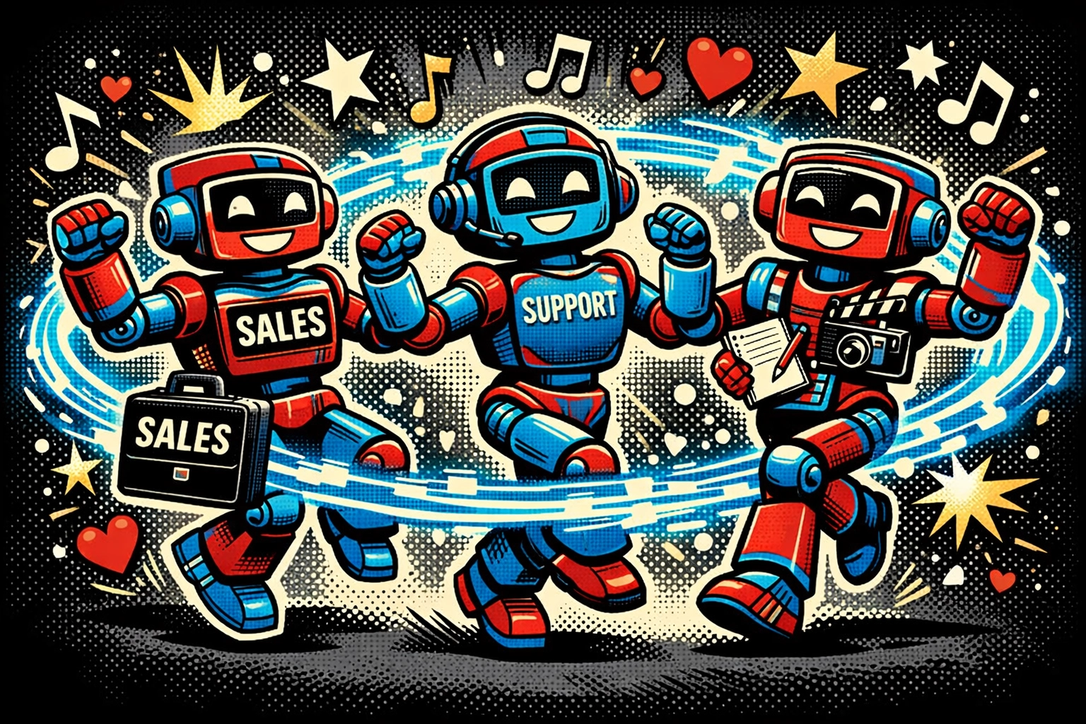 GoHighLevel automation ecosystem with sales, support, and content working in harmony