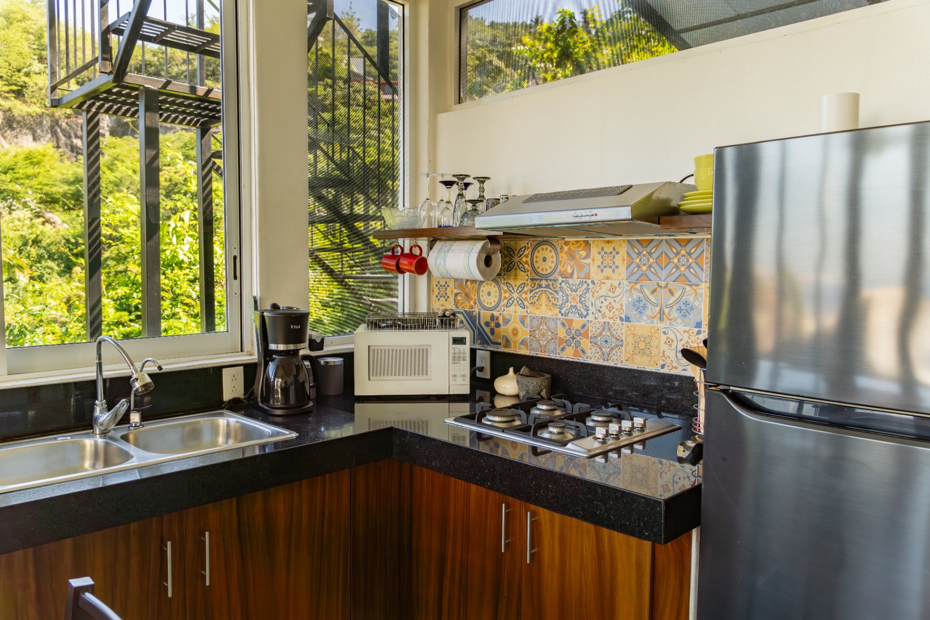 Modern condo kitchen in Puerto Vallarta