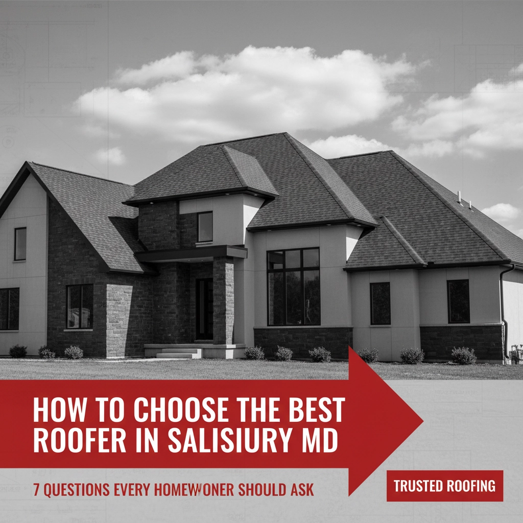 How to Choose the Best Roofer in Salisbury MD: 7 Questions Every Homeowner Should Ask
