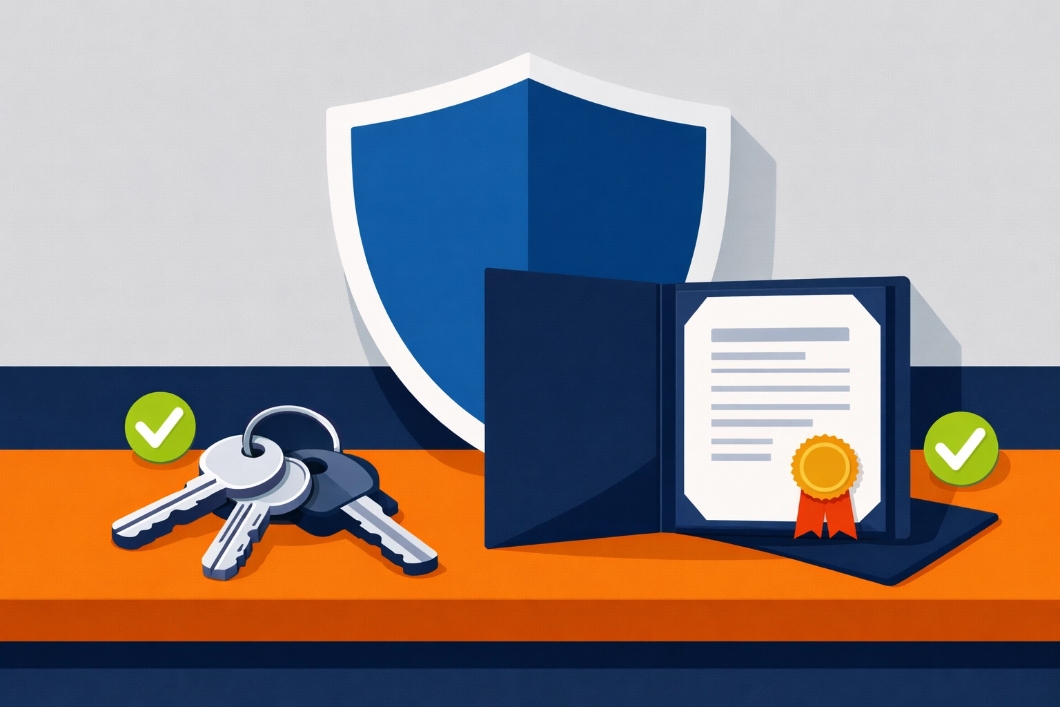 Qualified locksmith Bristol certifications and high-security tools displayed on a professional workbench.