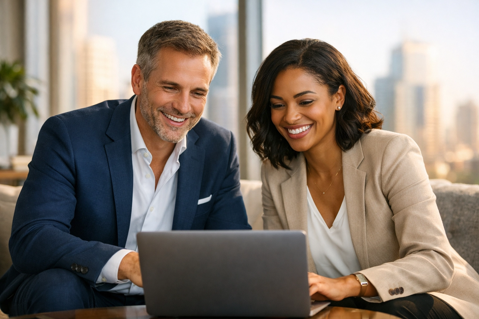 Business leaders working with a ServiceNow implementation partner on ROI-focused ESG strategies.