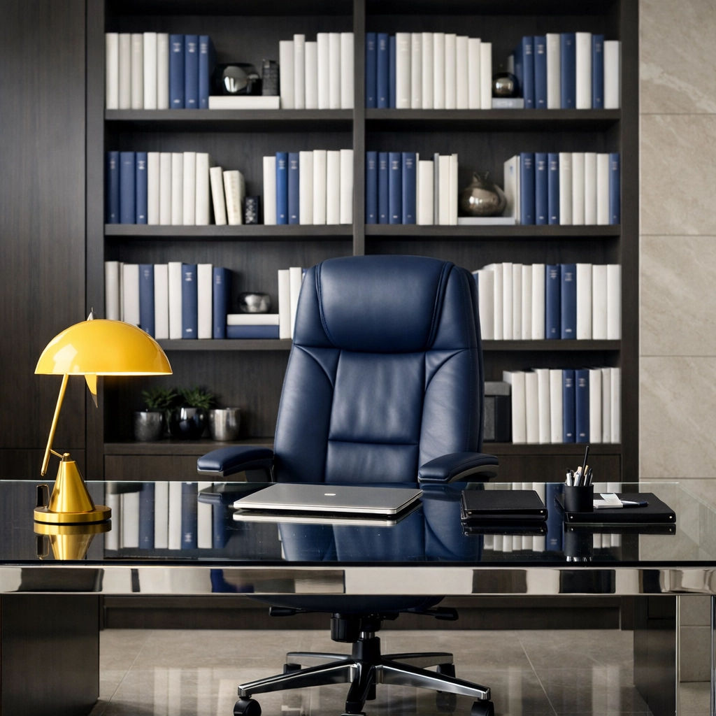 Professional home office showing commercial-grade cleanliness from an elite house cleaning service in Concord MA.