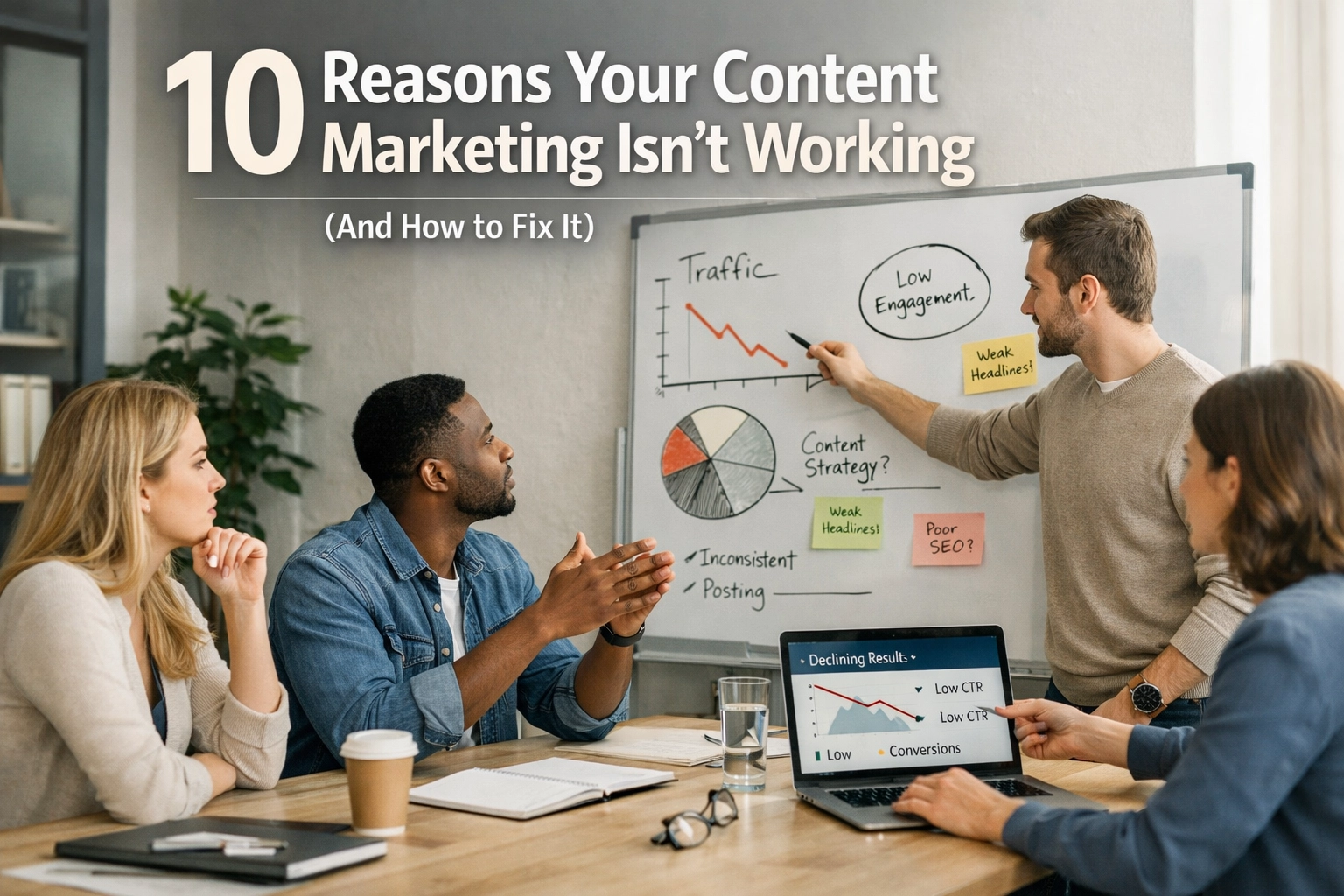 [HERO] 10 Reasons Your Content Marketing Isn’t Working (And How to Fix It)