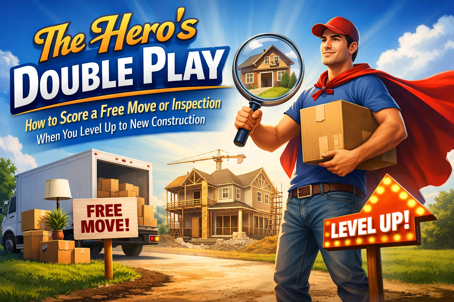 [HERO] The Hero’s Double Play: How to Score a Free Move or Inspection When You Level Up to New Construction