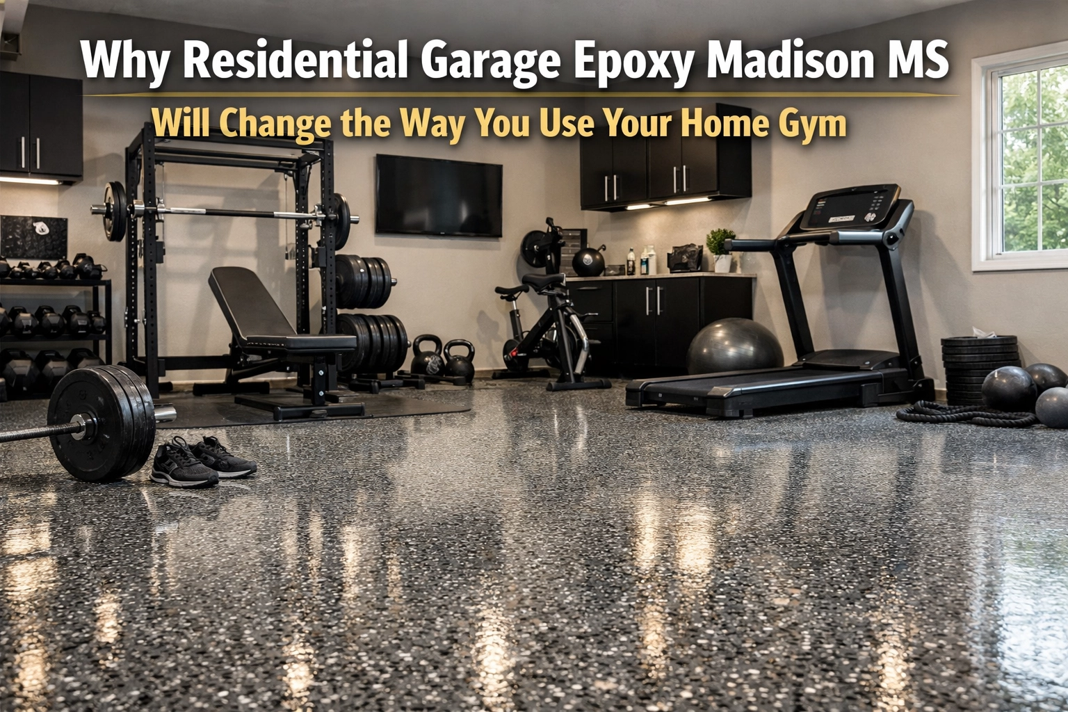 [HERO] Why Residential Garage Epoxy Madison MS Will Change the Way You Use Your Home Gym